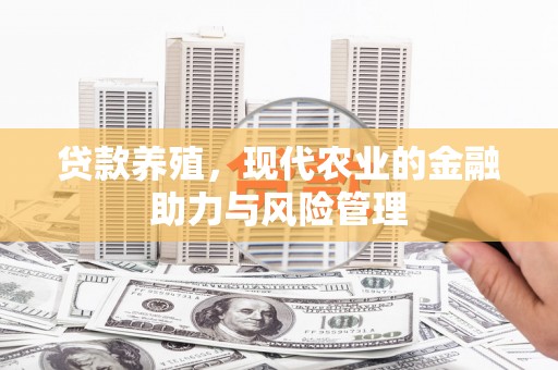 长滨贷款养殖，现代农业的金融助力与风险管理