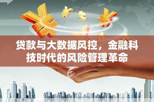 门源贷款与大数据风控，金融科技时代的风险管理革命