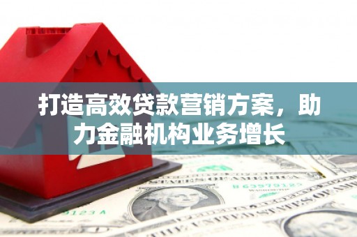 容县打造高效贷款营销方案，助力金融机构业务增长