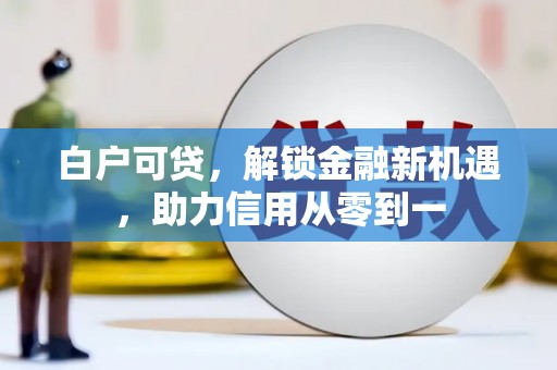 宣化白户可贷，解锁金融新机遇，助力信用从零到一