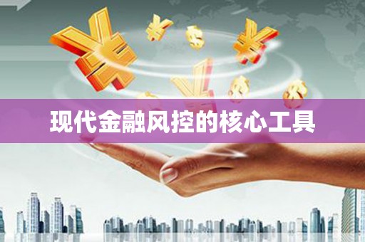 广阳现代金融风控的核心工具