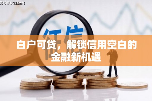 新都白户可贷，解锁信用空白的金融新机遇