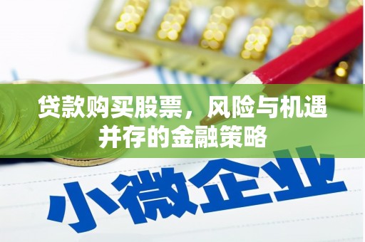 石鼓贷款购买股票，风险与机遇并存的金融策略