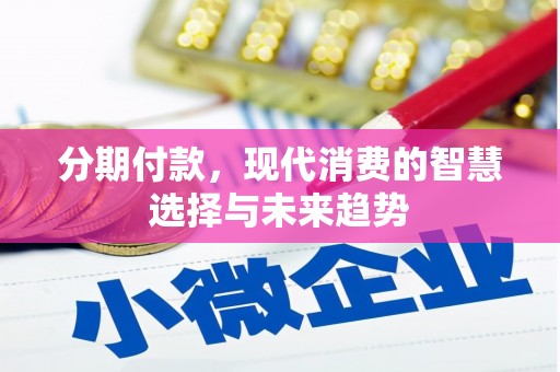 东台分期付款，现代消费的智慧选择与未来趋势