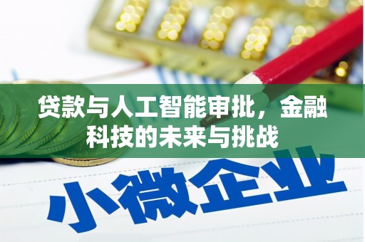 夏县贷款与人工智能审批，金融科技的未来与挑战