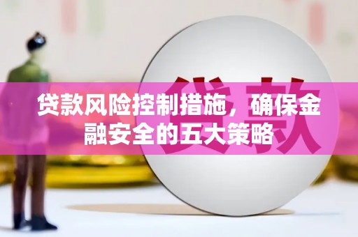 碑林贷款风险控制措施，确保金融安全的五大策略
