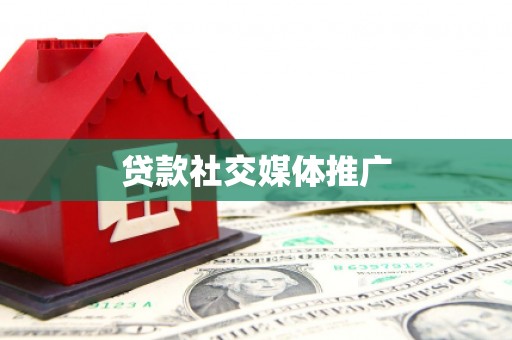 大冶贷款社交媒体推广