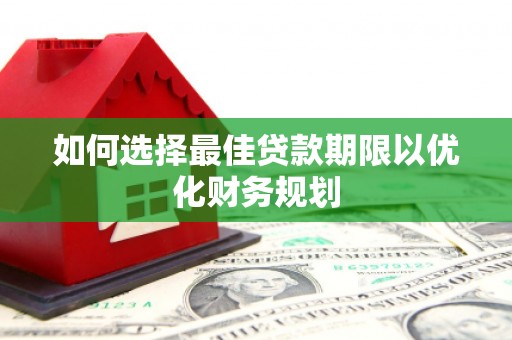 禹城如何选择最佳贷款期限以优化财务规划