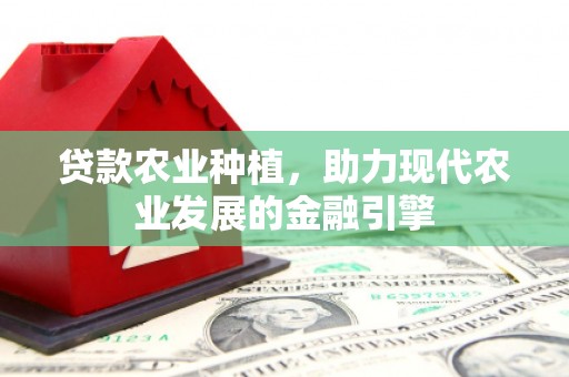 涿州贷款农业种植，助力现代农业发展的金融引擎