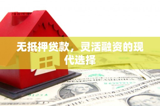 泗礁无抵押贷款，灵活融资的现代选择