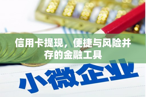 凌源信用卡提现，便捷与风险并存的金融工具