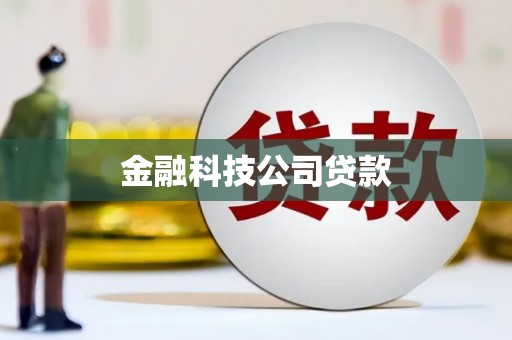 葫芦岛金融科技公司贷款